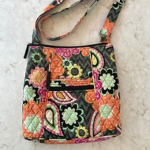 “Frannie Floral” Vera Bradley crossbody purse